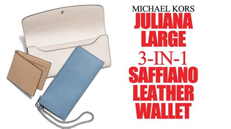 michael kors juliana|MICHAEL MICHAEL KORS Juliana Large Wallet (Signature Brown).